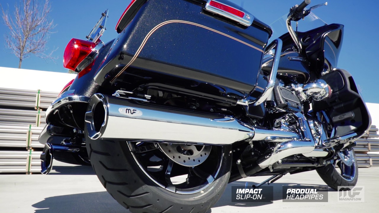 MagnaFlow 4 ½” Impact Slip-ons for Harley-Davidson Touring