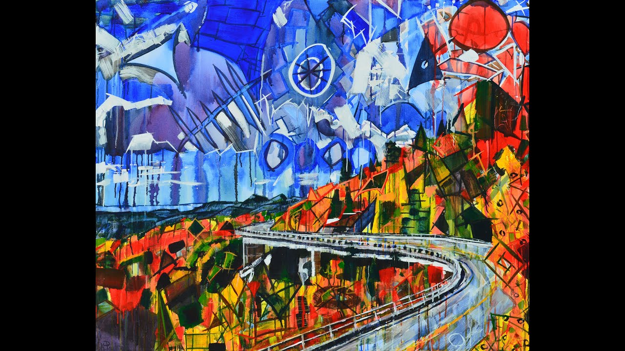 処分特価】Richard Taubenek/リチャードタウベネク/油彩画/風景 処分