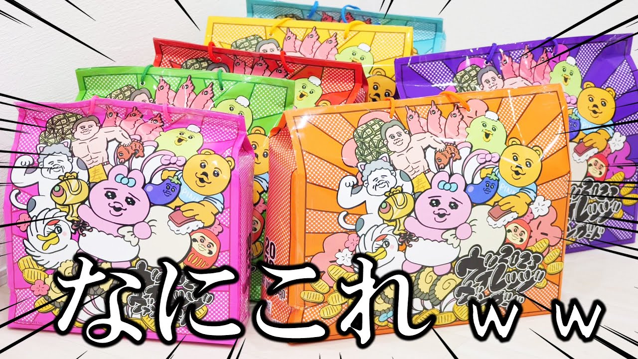 ヴィレヴァンの福袋7種類、一気に開封してみたら見事にとんでもなかっ