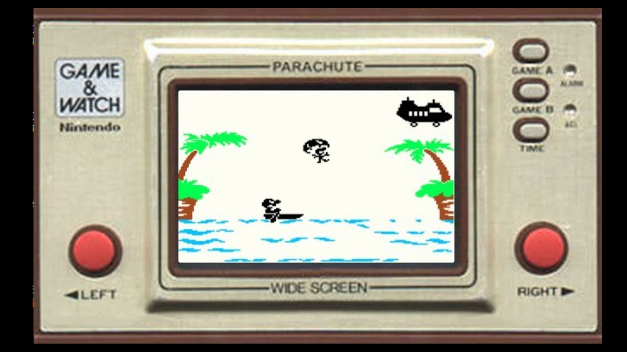 ゲームウォッチ パラシュート PARACHUTE - YouTube