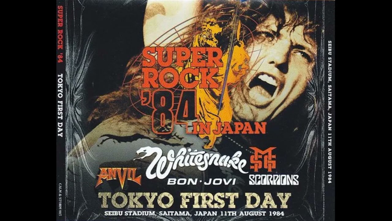 Scorpions - Live at Super Rock 84 In Japan - Tokorozawa 1984