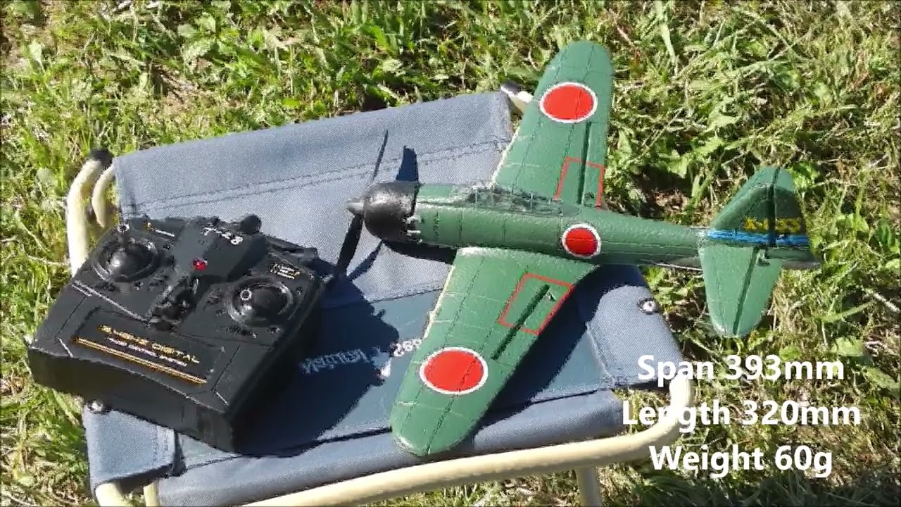 VOLANTEX RC A6M-ZERO - YouTube