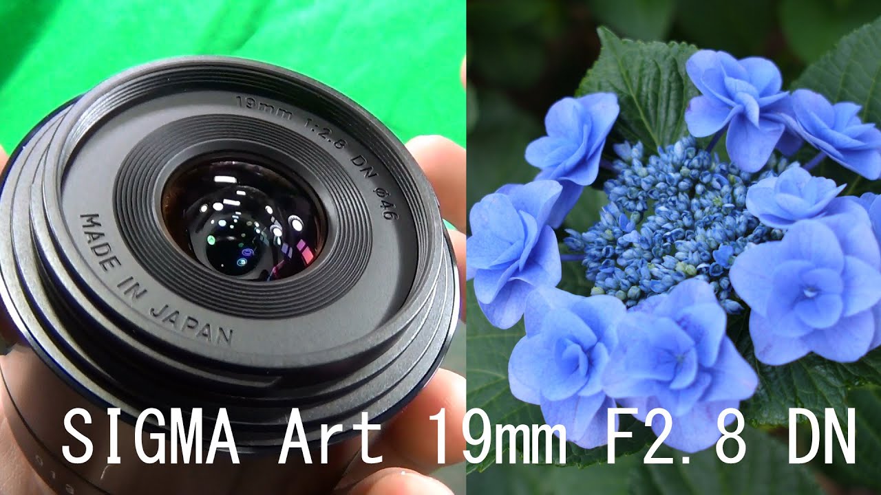 初めての単焦点レンズ SIGMA Art 19mm F2.8 DN - YouTube