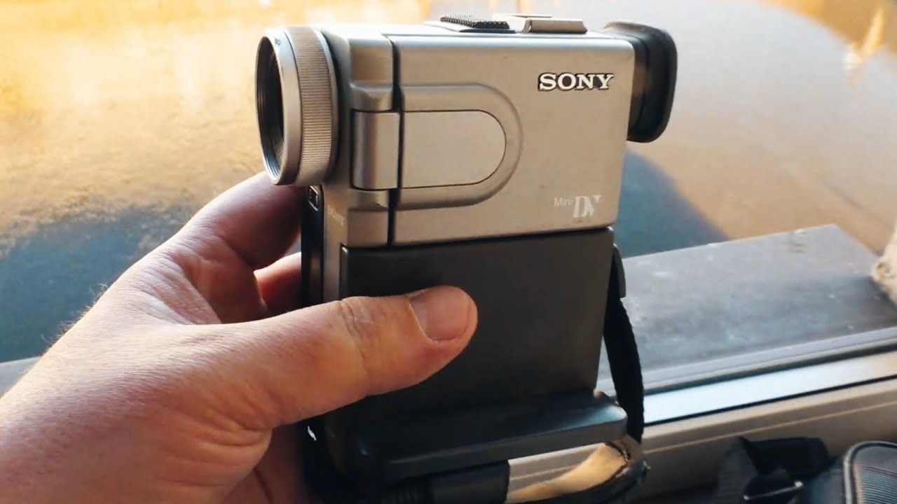 📹📼 Sony Handycam DCR-PC7E (1996) mini dv - YouTube
