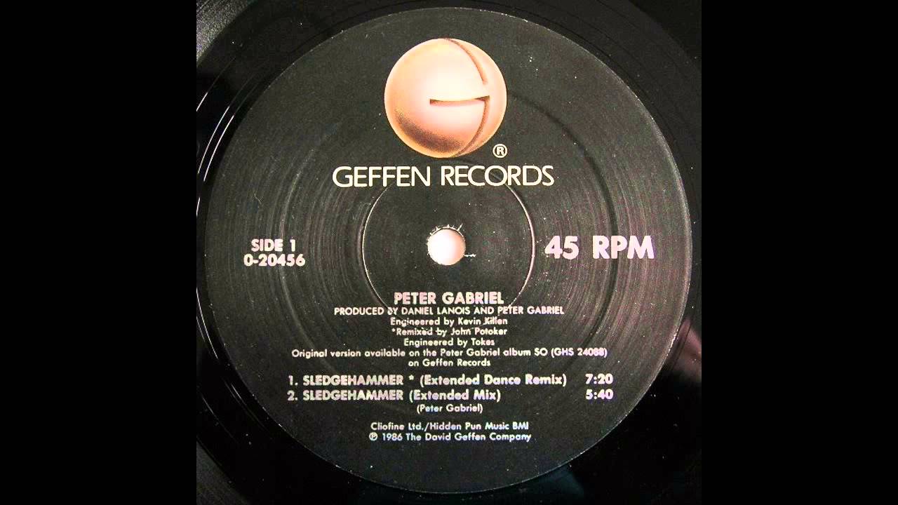 Sledgehammer (Extended Dance Remix) - Peter Gabriel - YouTube