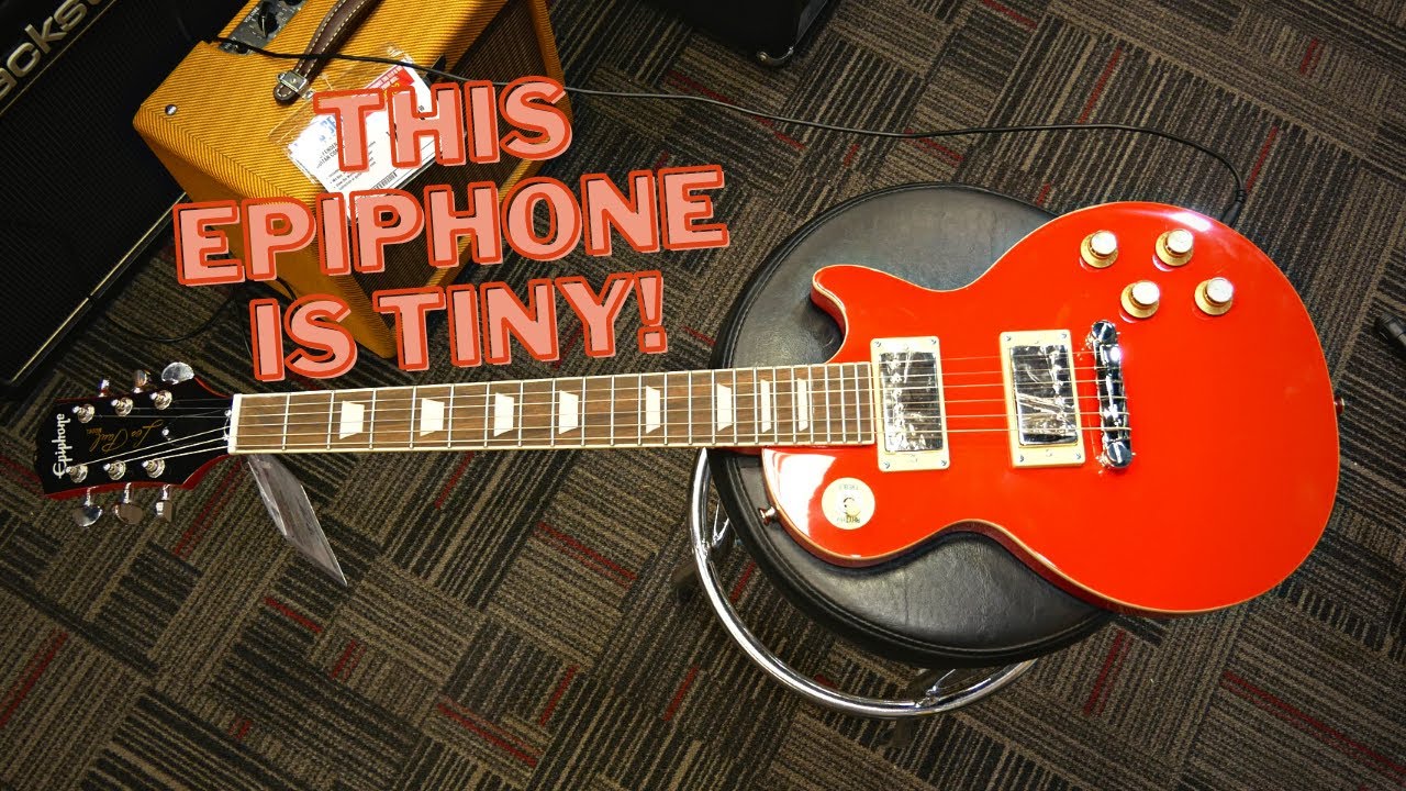 2022 Epiphone Power Players Les Paul (Lava Red)! - YouTube