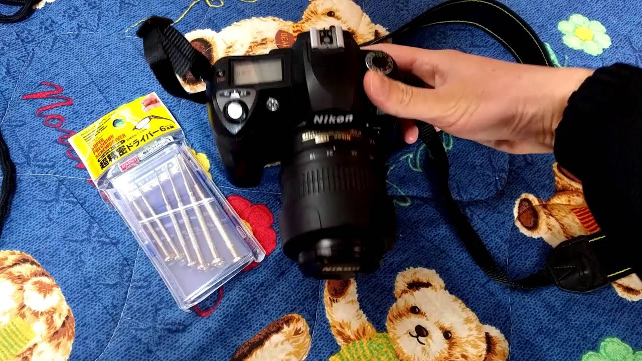 Nikon D70の修理法 CFエラー CHR病 - YouTube