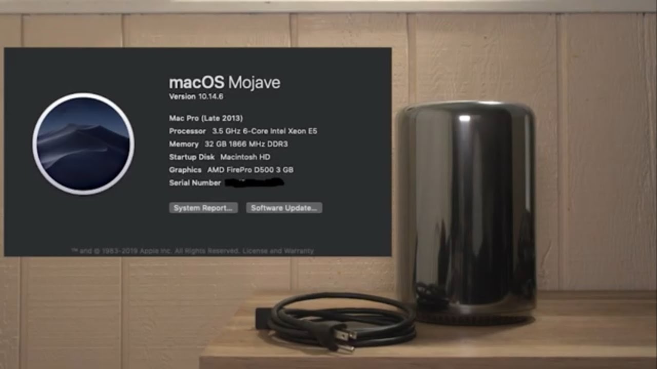 Mac Pro 2013 6 Core 32gb RAM 1tb NVME Review Tests - YouTube