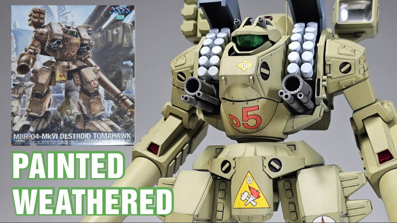 WAVE 1/72 MACROSS MBR-04-Mk.VI DESTROID TOMAHAWK デストロイド