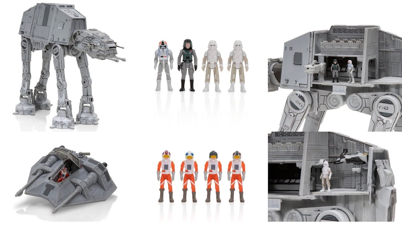 New STAR WARS Micro Galaxy Squadron Battle of Hoth Battle Pack