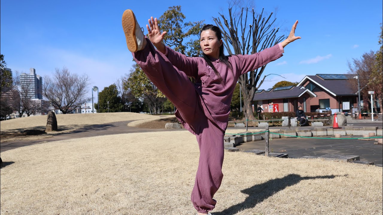 42式太极拳完整示范#黄冬梅太極拳教室 興味のある方はぜひ一度見学に来