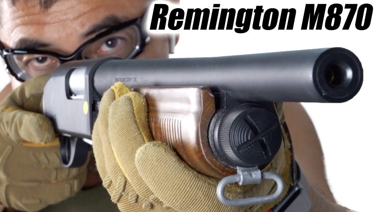 S&T レミントンM870 【木スト＆フルメタル】エアコキ ショットガン