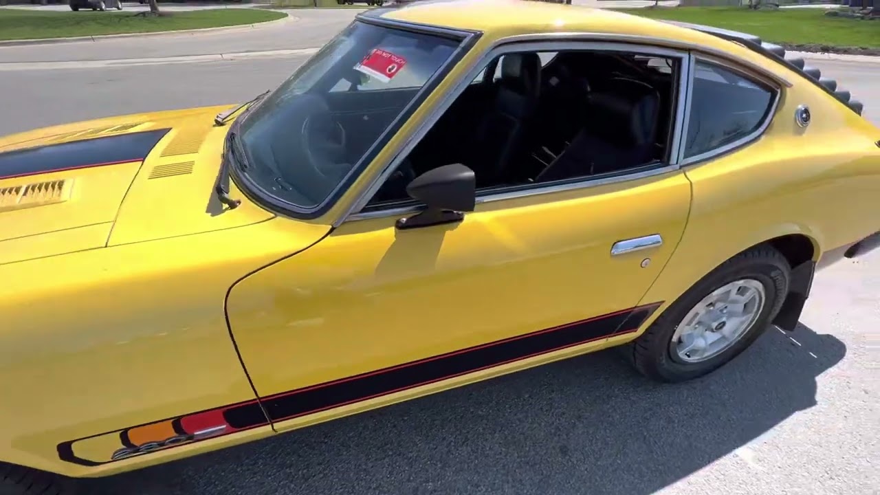 1977 Datsun 280z Zzzap edition - Test Drive - YouTube
