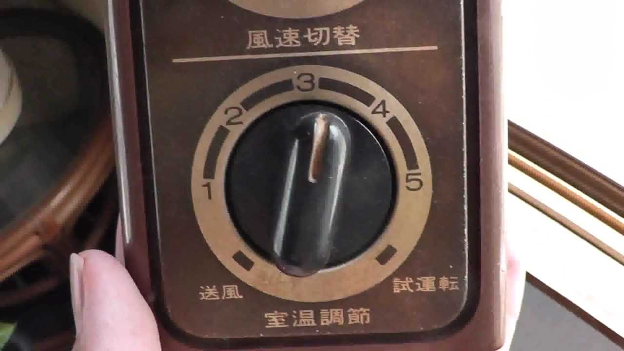 昭和レトロ図鑑No.03】40年以上前のクーラー(Made by Mitsubishi