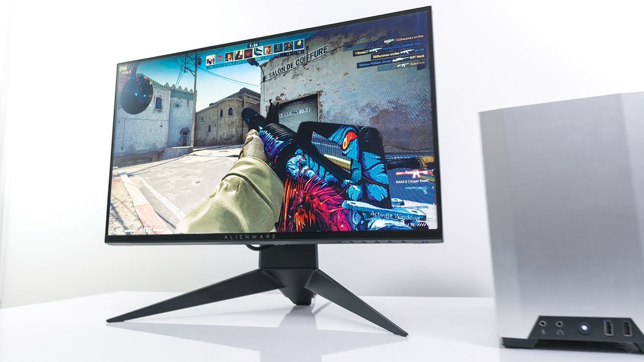 Experiencing 240Hz Gaming ft. Alienware AW2518HF! - YouTube