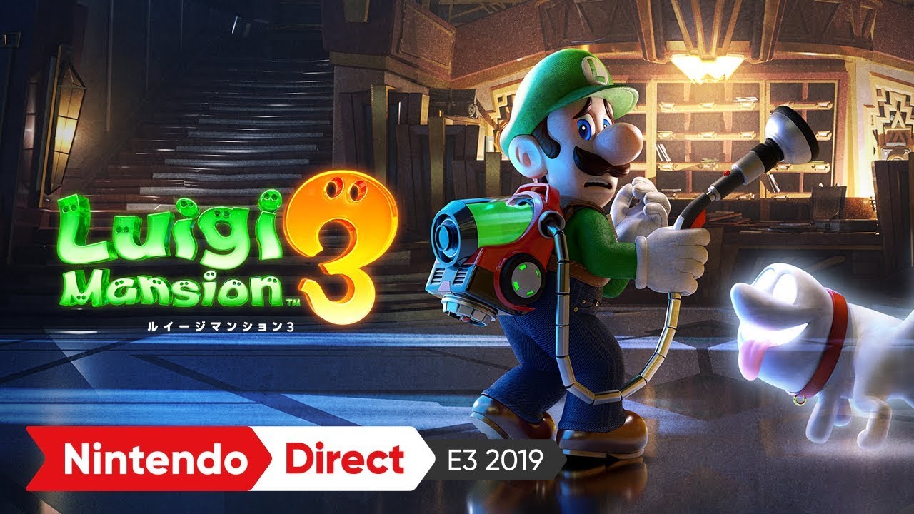 E3 2019］Switch「ルイージマンション3」，オバキュームの新機能や最大