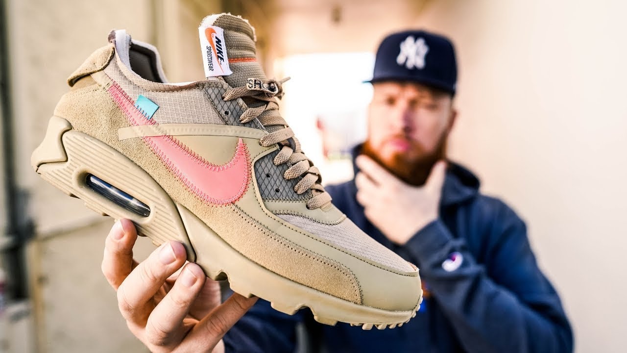 HOW GOOD IS THE OFF WHITE NIKE AIR MAX 90 DESERT ORE?! (Early In