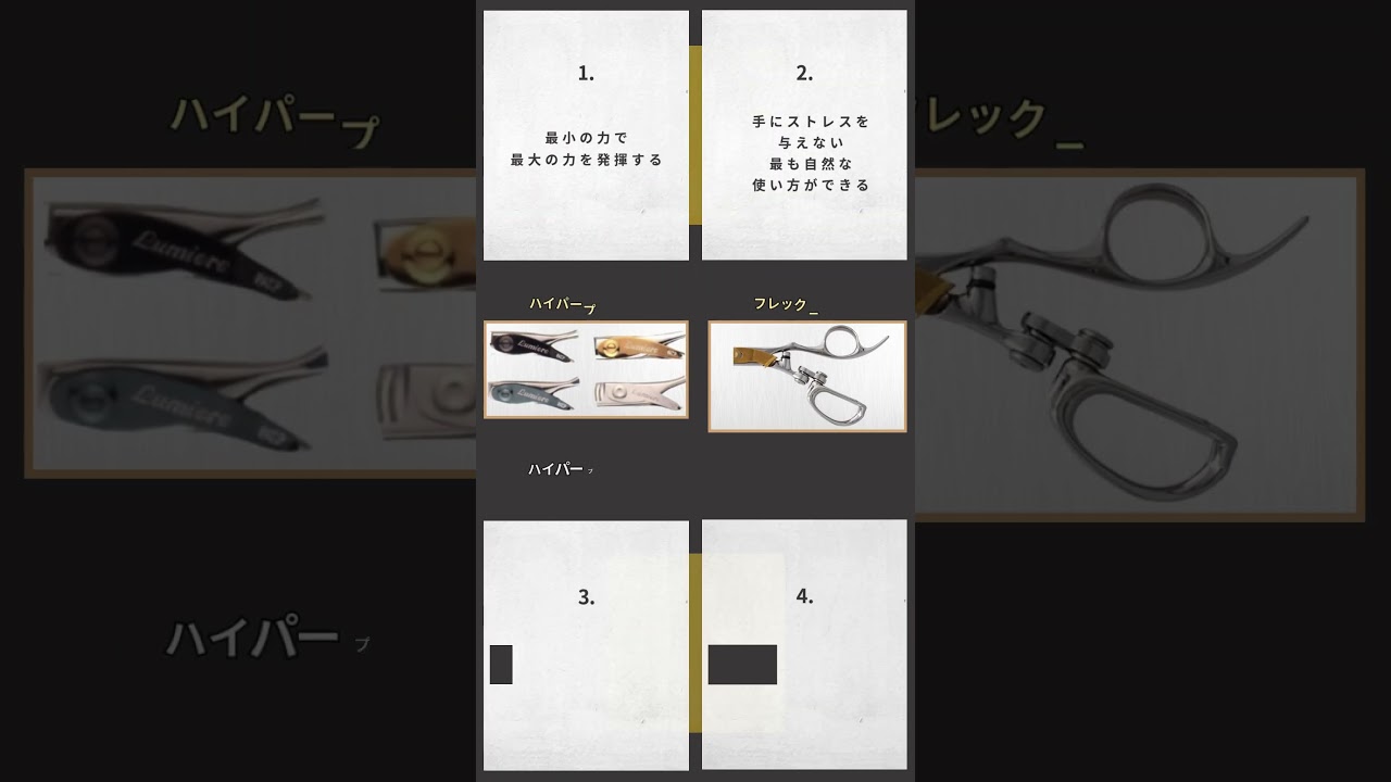 ルミエール タイプ72 ハイパー5 (Lumiere・5.8/6.3インチ) ハサミ屋はやし