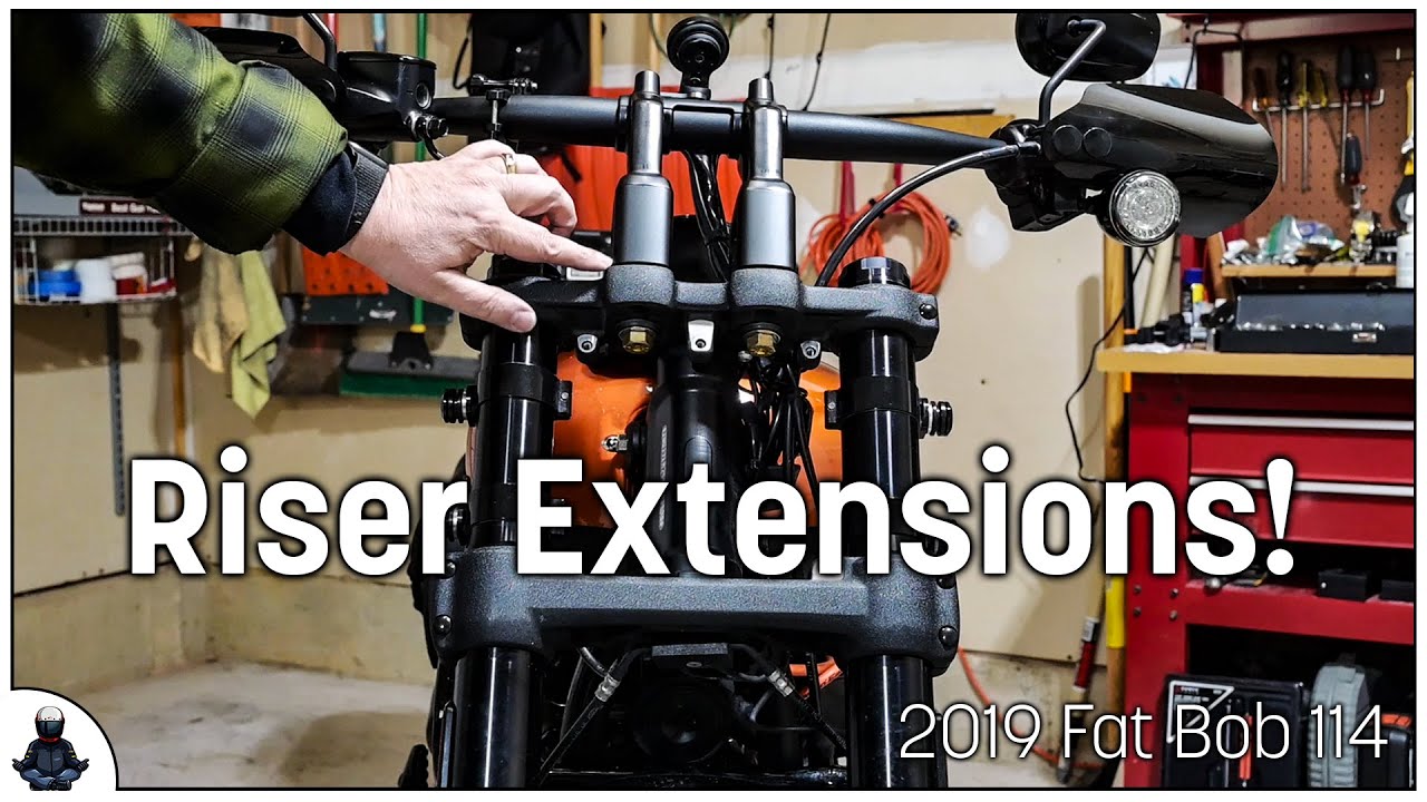 Mods | Installing riser extensions from CJ Motorsports on a 2019