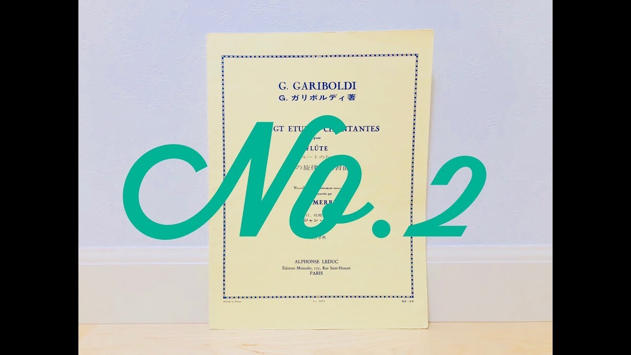 G.Gariboldi / 20 ETUDES CHANTANTES Op.88 No.2 - YouTube