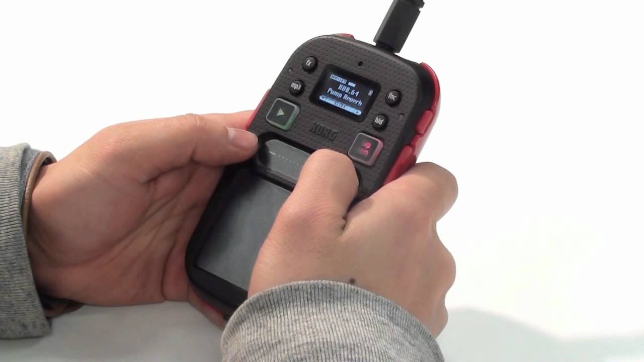 Korg Mini Kaoss Pad 2 Preview - YouTube