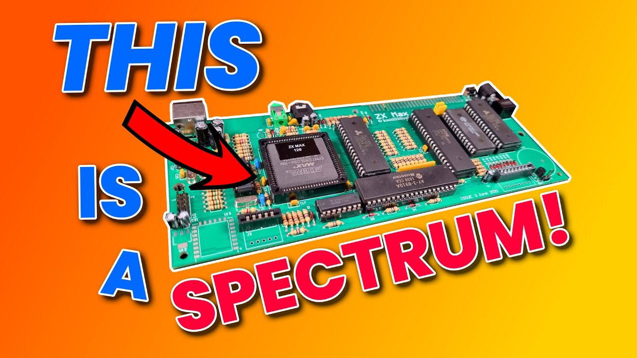 ZX MAX 128 ZX Spectrum Clone Build - YouTube