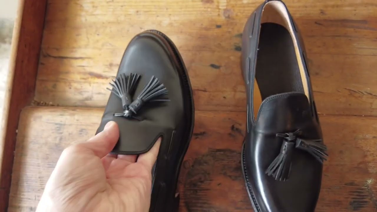 forme】Arab strap II (mckay)Buffalo calf Black - THIRTY' THIRTY' STORE