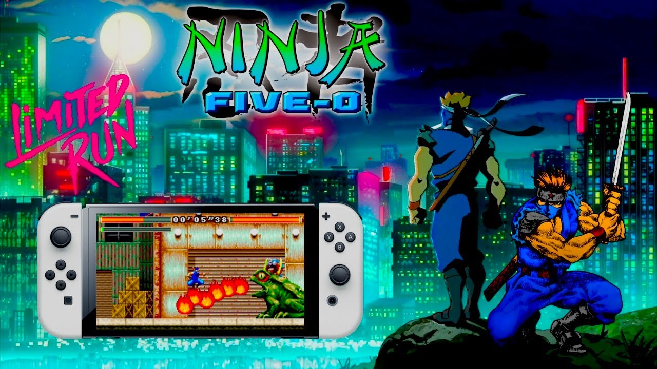 Ninja Five-O Nintendo Switch OLED GAMEPLAY - YouTube