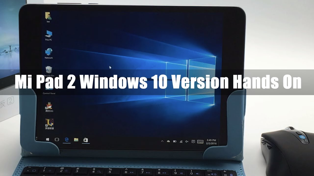 Xiaomi Mi Pad 2 Windows 10 Version Hands On - YouTube