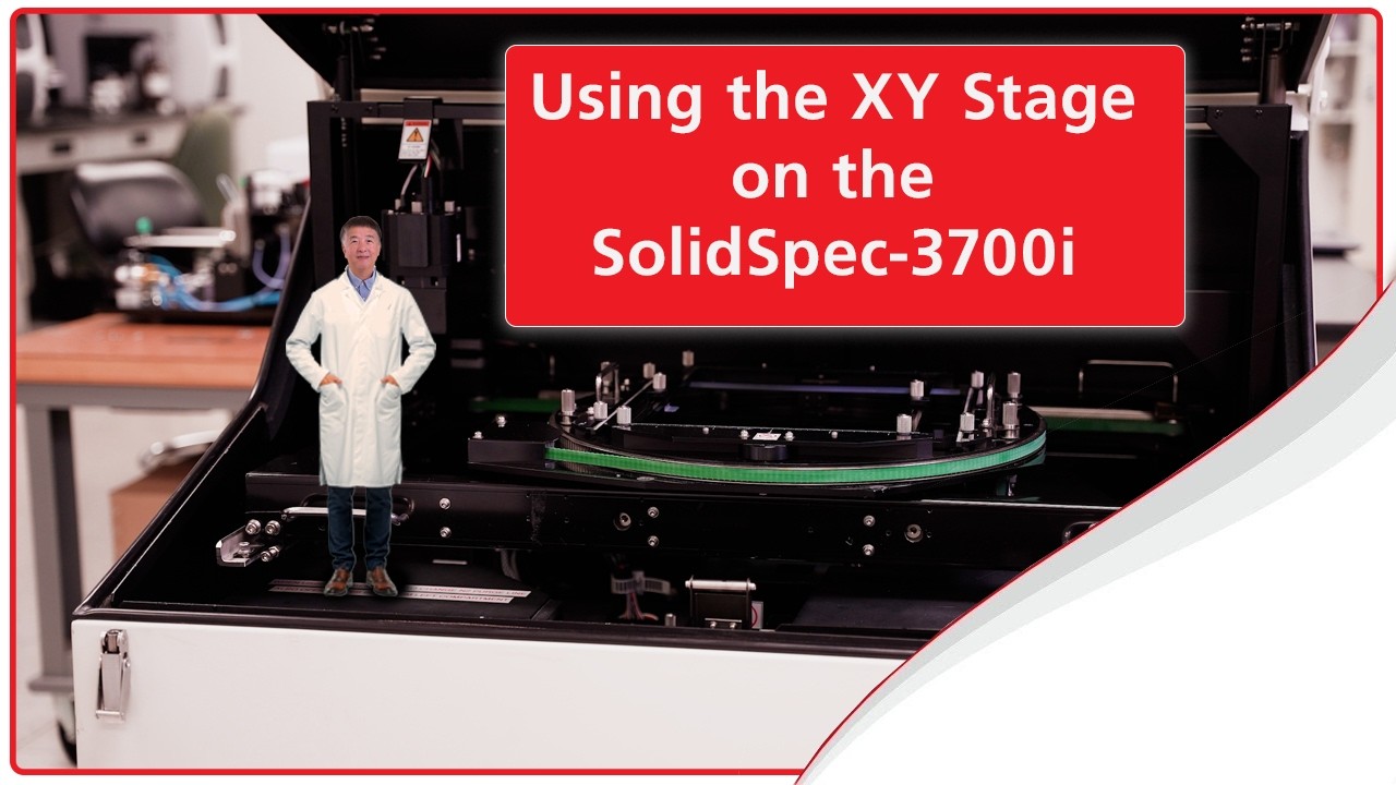 How To Measure Transmittance/Reflectance Using the XY Stage in