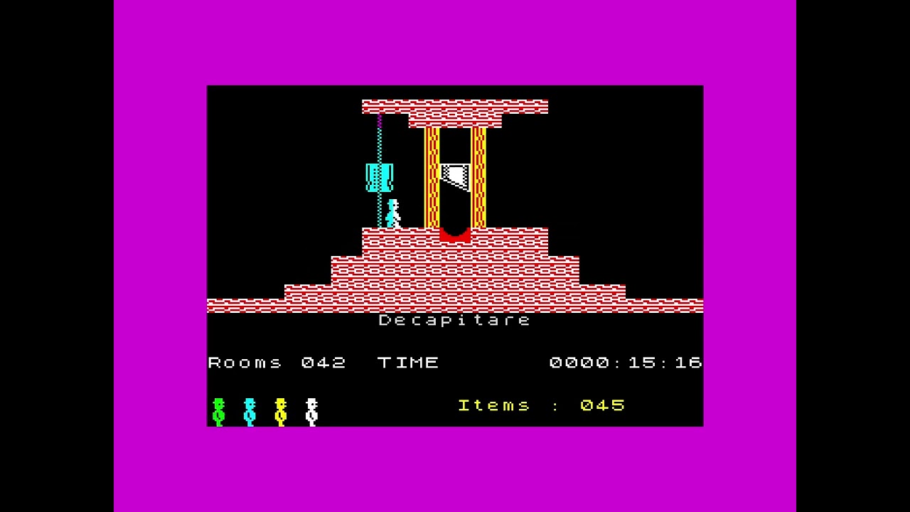 TAS] ZXS Jet Set Willy II: The Final Frontier by DigitalDuck in 26