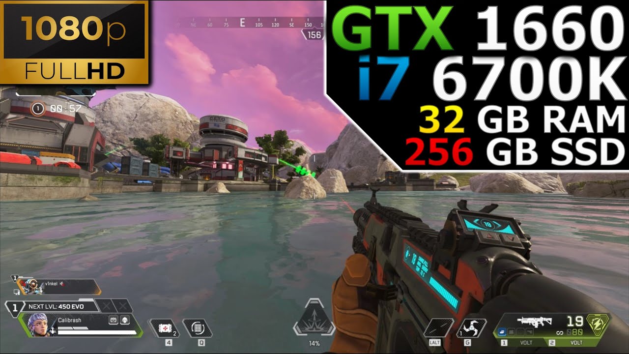 Apex Legends | 1080p | GTX 1660 | i7 6700K | 32GB RAM | 256GB SSD