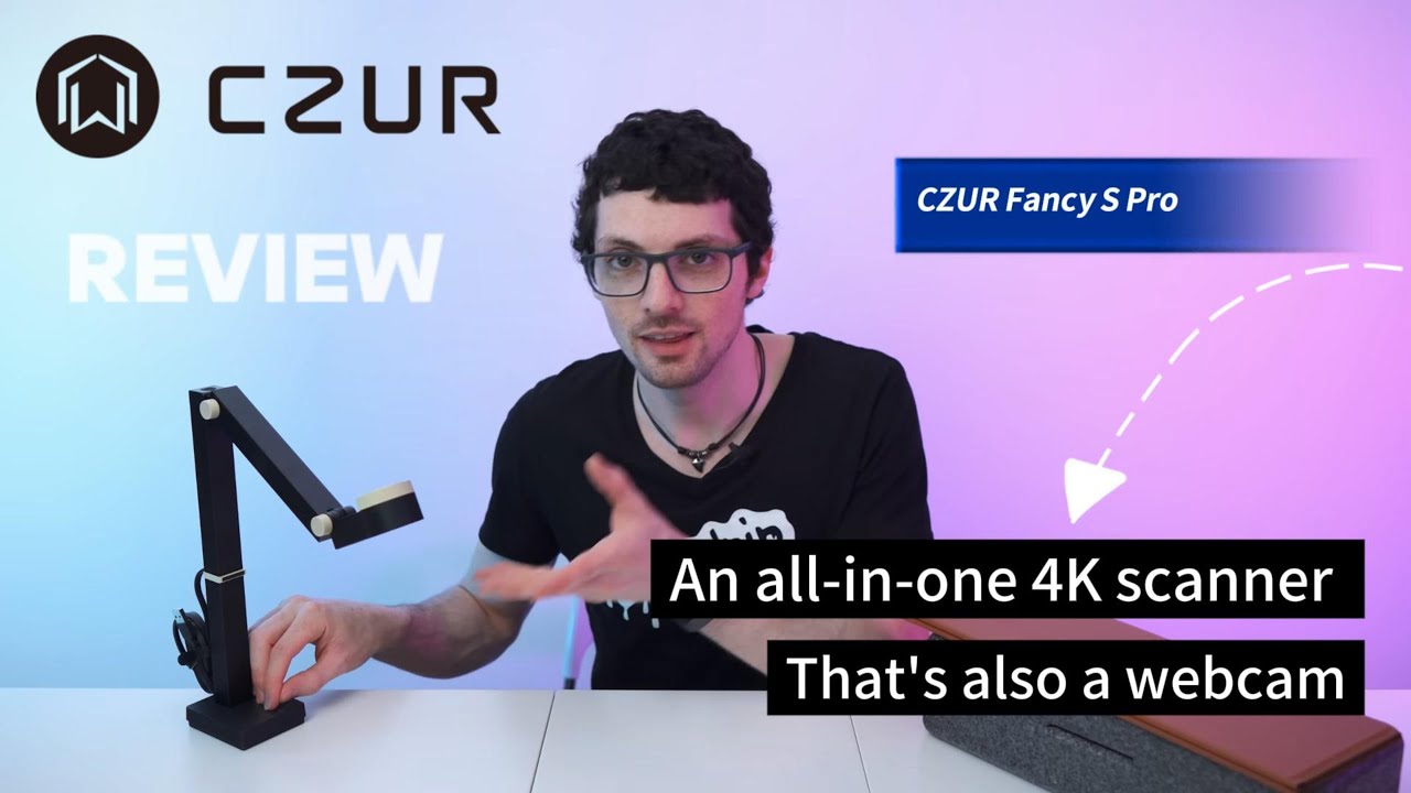 The ONLY Scanner You Need！ CZUR Fancy S Pro 3-in-1 Review - YouTube