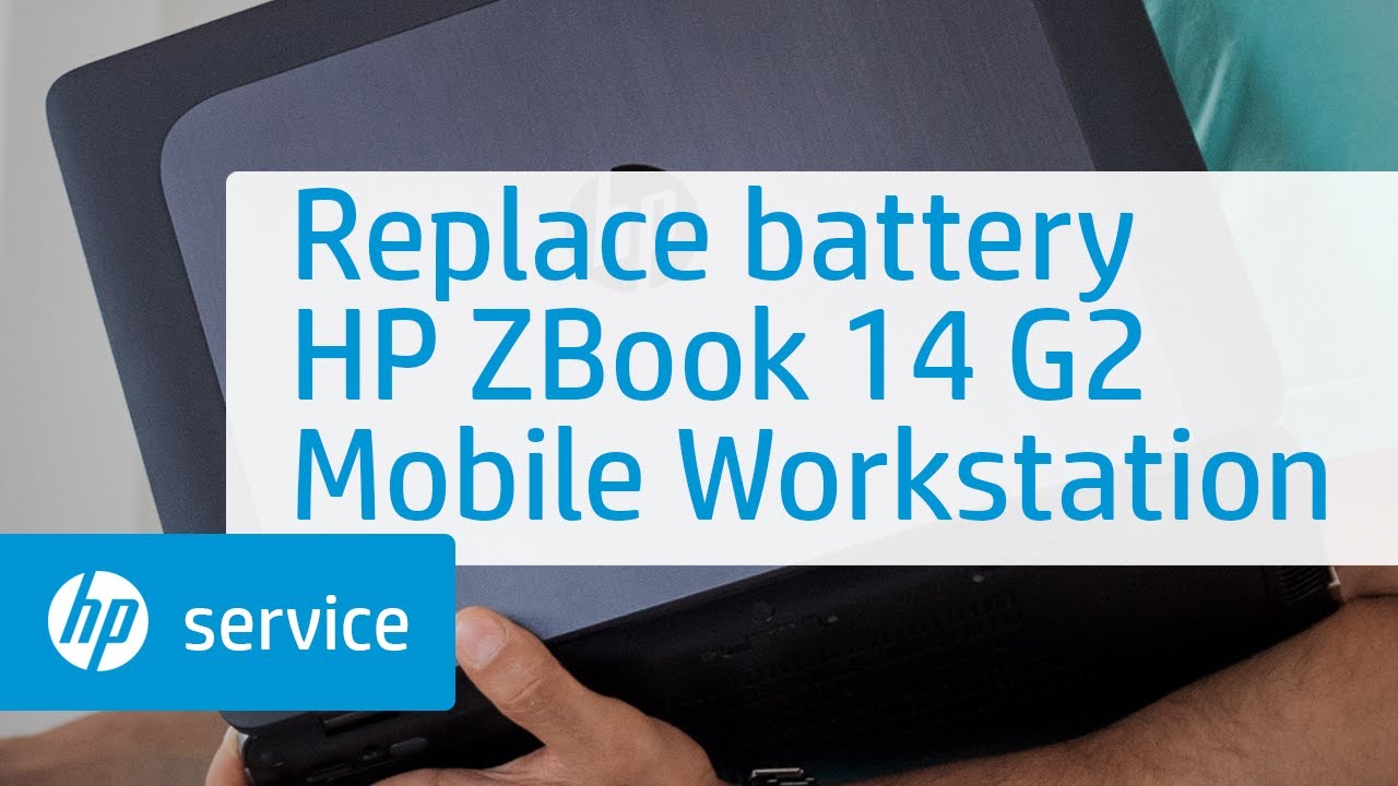 Replace the battery | HP ZBook 14 G2 Mobile Workstation | HP