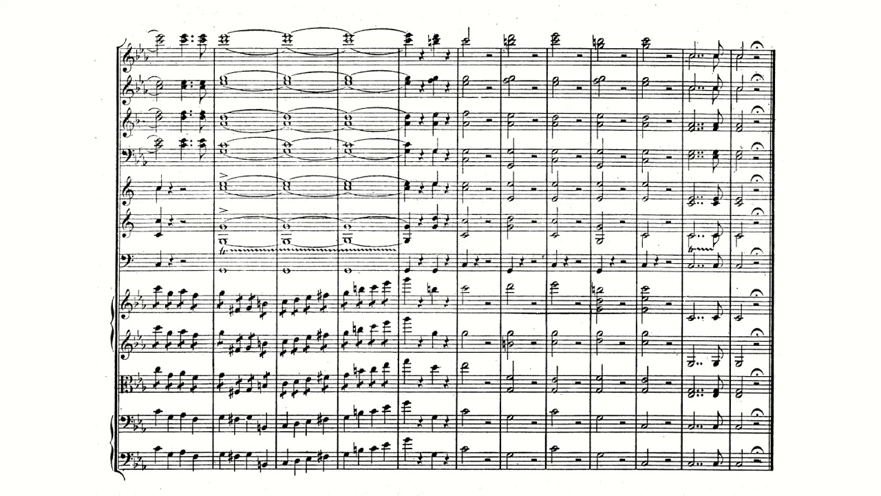 楽譜図書館 | メンデルスゾーン交響曲第1番【無料楽譜】ハ短調Op.11