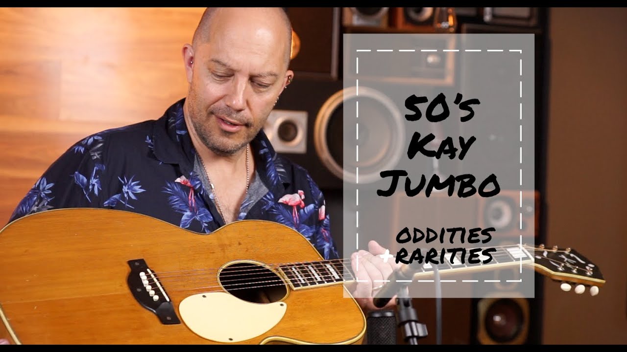 Oddities & Rarities - 1950's Kay K27 Vintage Jumbo Acoustic
