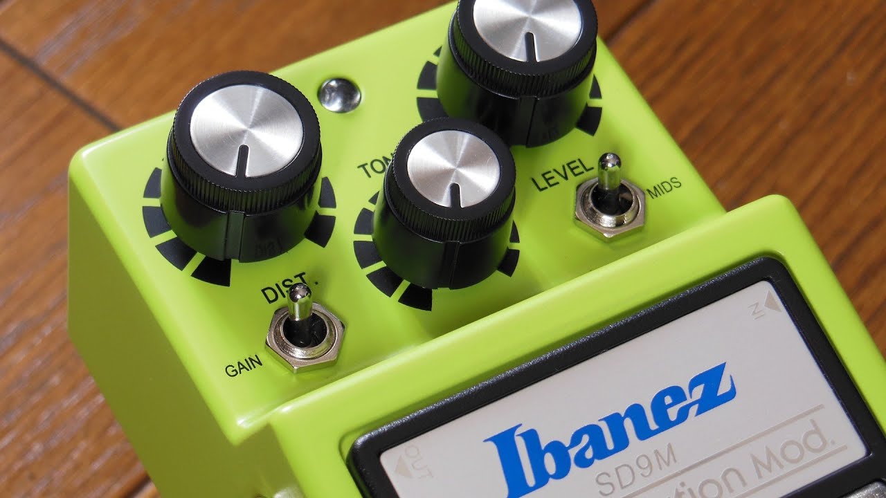 本家がモディファイ「IBANEZ SD9M Sonic Distortion Mod.」をレビュー