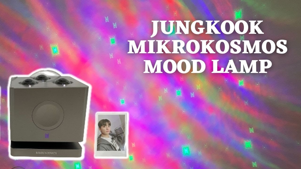 JUNGKOOK MIKROKOSMOS MOOD LAMP | Artist-Made Collection BY BTS