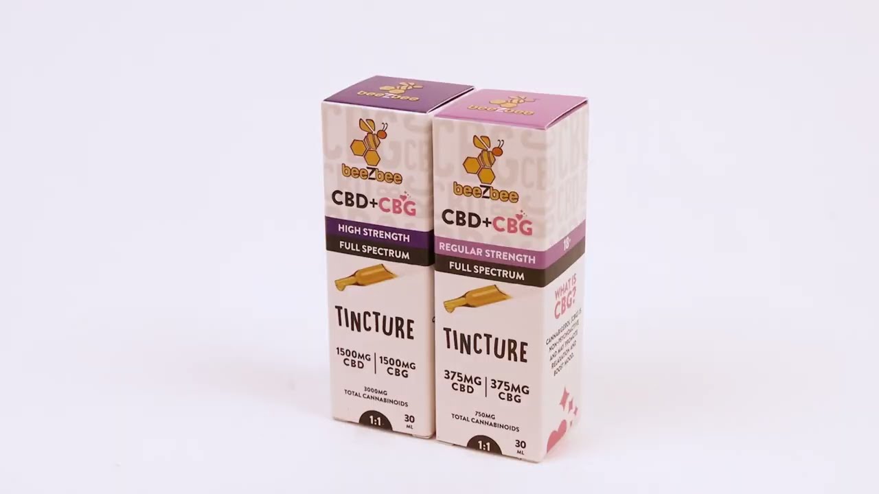 Buy CBD+CBG Tincture Extra Strength Online