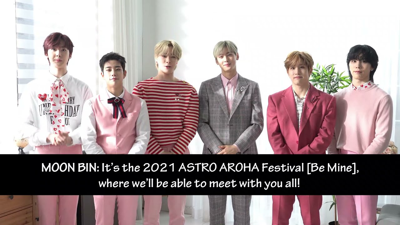 ASTRO Invites You To '2021 ASTRO AROHA FESTIVAL [BE MINE]'! - YouTube