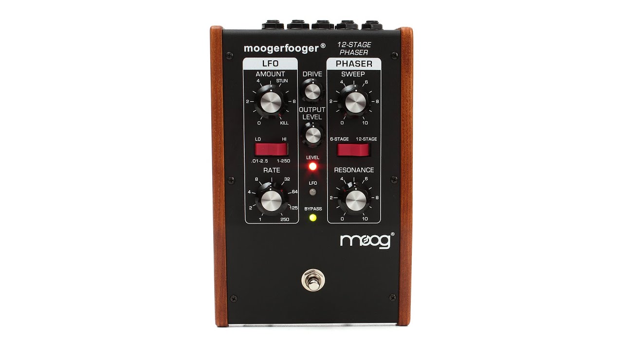 Moog MoogerFooger MF-103 12-stage Phaser Pedal Review by