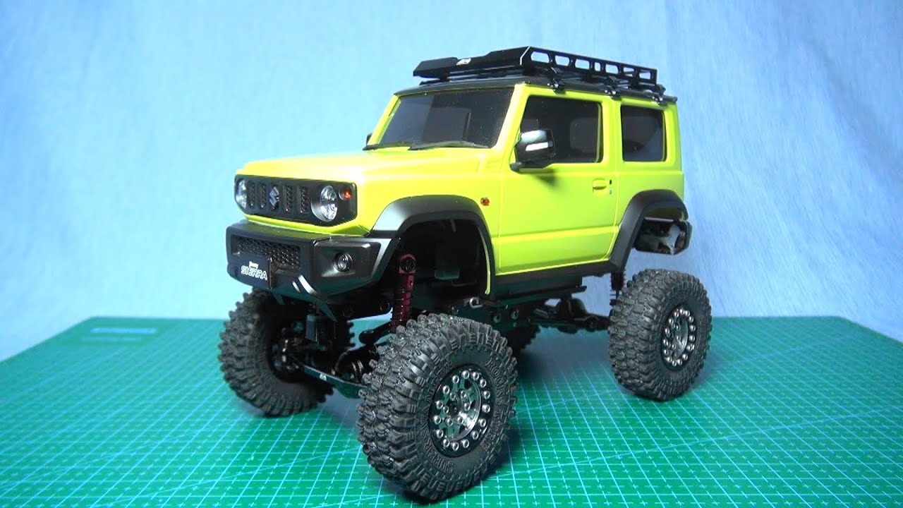 1/18 京商 ミニッツ 4x4 ジムニー社外サーボ化の25mmリフトアップ