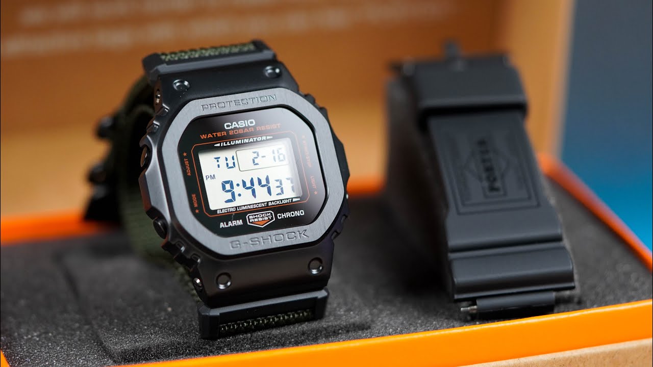 G-Shock x Porter 85th Anniversary Project | GM-5600EY-1 | Unboxing