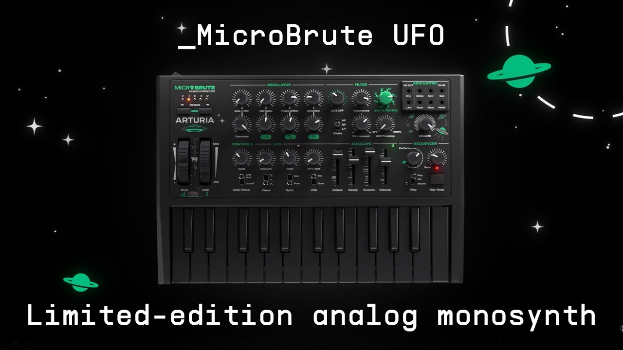 Arturia - MicroBrute UFO Edition