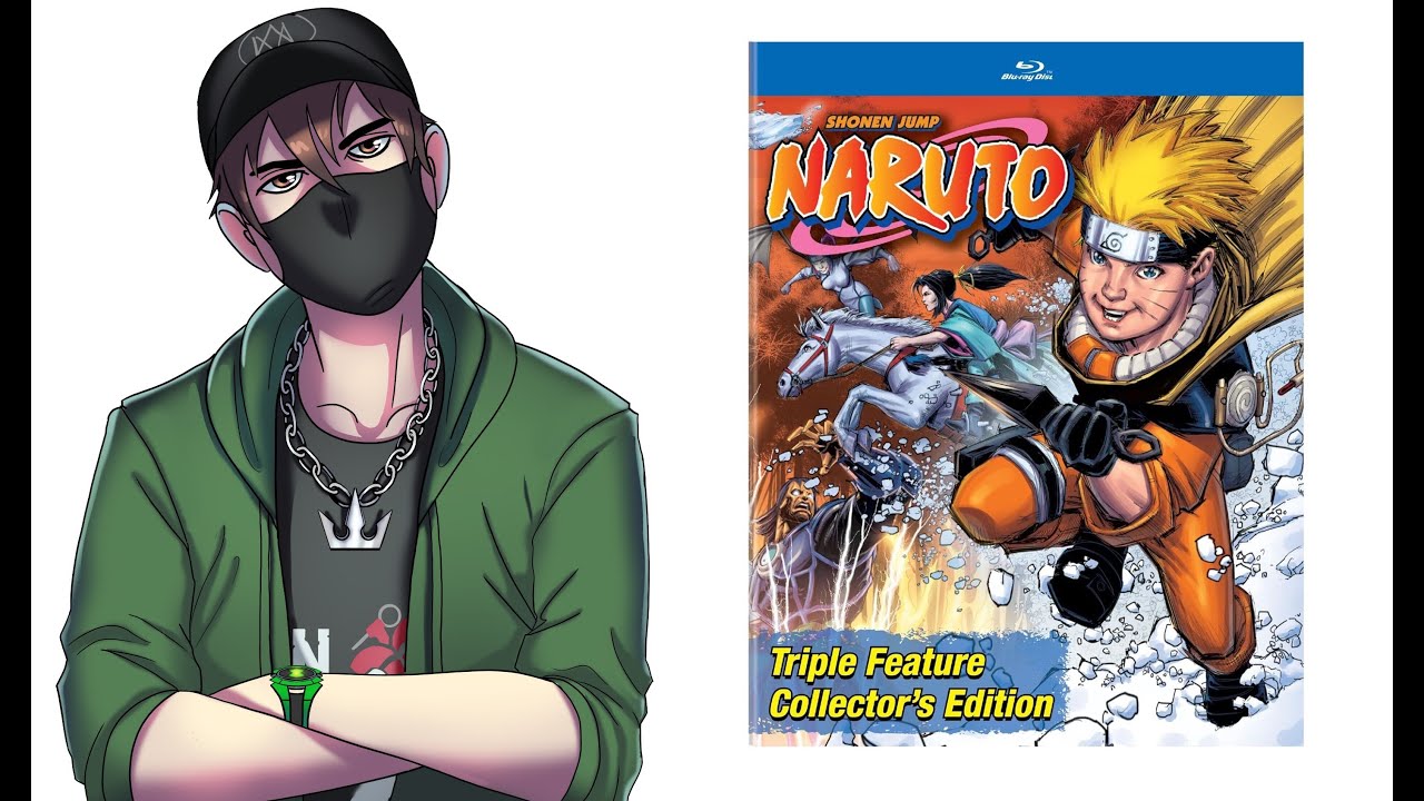 Naruto Triple Feature Collector's Edition Blu-Ray Steelbook