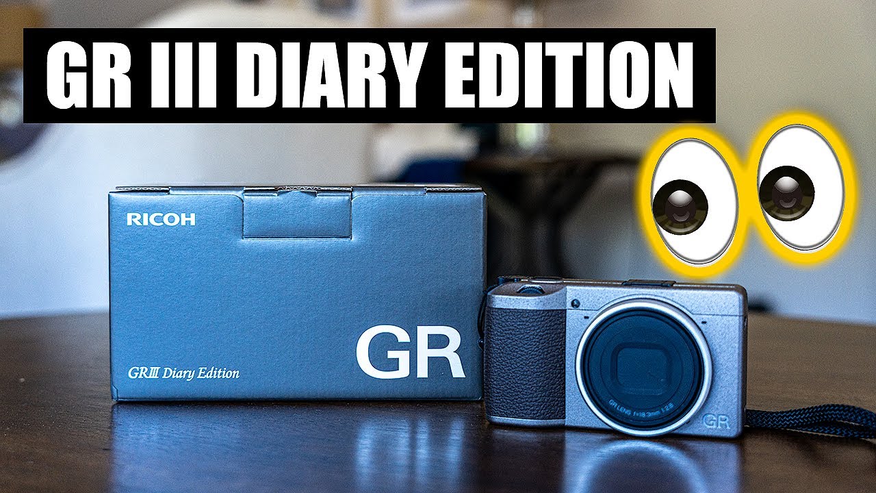 Unboxing the Ricoh GR III Diary Edition: First Look and Initial