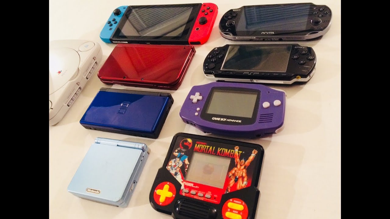 Nintendo Switch Size Comparison | GB SP 3DS DS LITE SONY PSP PS