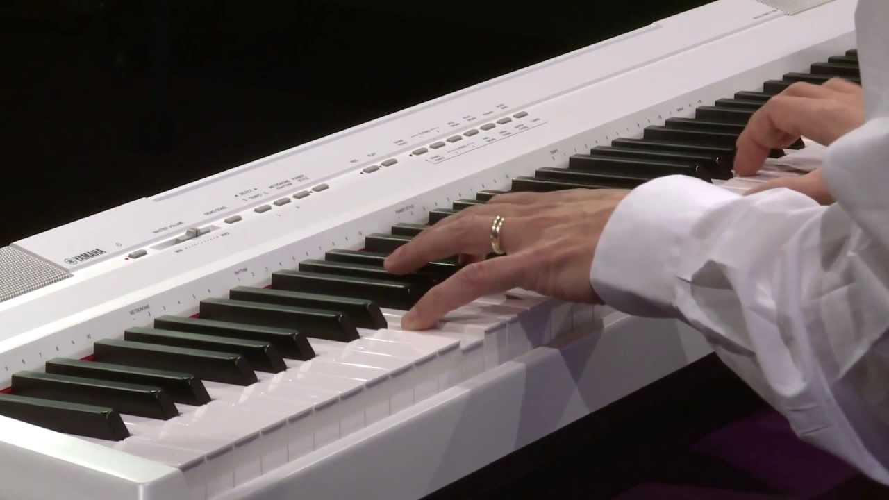 Yamaha P105 88-Key Portable Digital Stage Piano Demo | Full