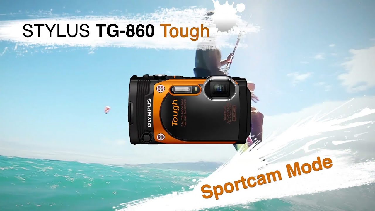 Olympus Tough TG-860 Waterproof Compact Camera - Black