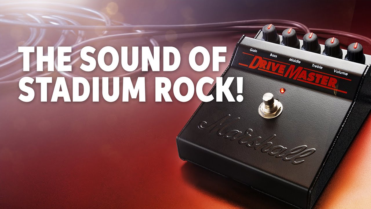 Marshall DriveMaster Pedal Demo - YouTube